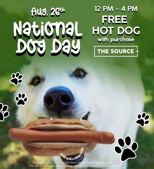Get a FREE HOT DOG for National Dog Day 2022!